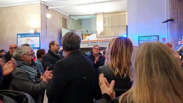 Napoli - Riaperto Pronto Soccorso del Pellegrini danneggiato da parenti 15enne ucciso (01.03.20)