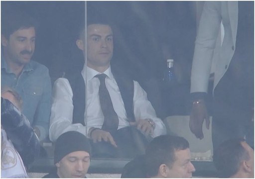 هكذا احتفل كريستيانو رونالدو بفوز ريال مدريد أمام برشلونة