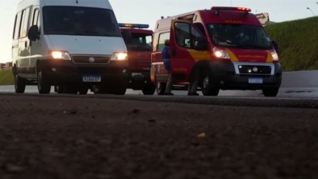 Mulher fica ferida em acidente na PRc-467