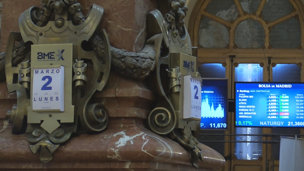 El Ibex 35 rebota con fuerza en la apertura aunque se desinfla y cotiza en rojo a los pocos minutos