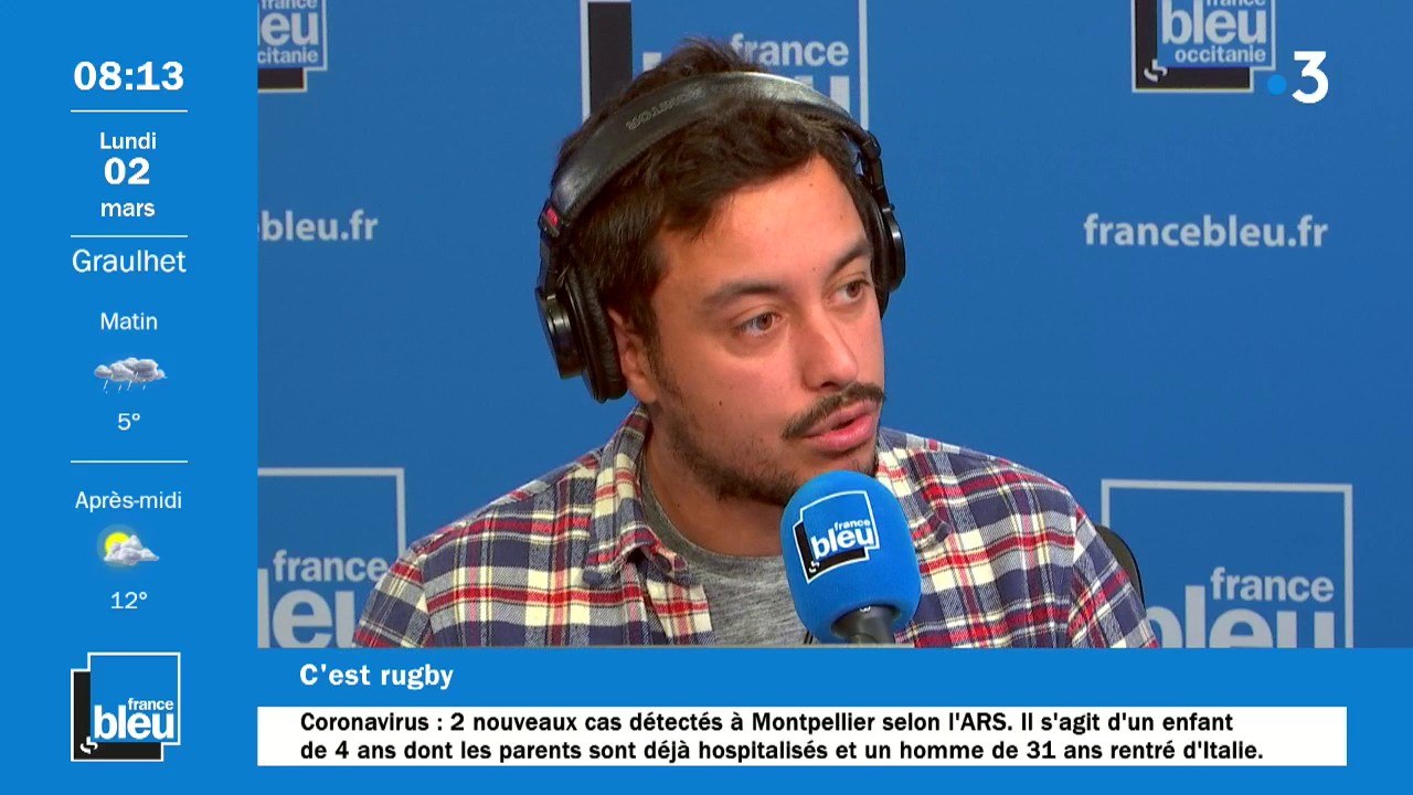 C'EST RUGBY - Julien Balidas "chafouin" après la défaite du Stade Toulousain à Bayonne