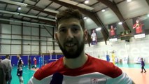 Julien Bourdon après la défaite de Martigues Volley contre Fréjus et images du match