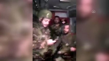 Esed rejimi askerleri, ambulansları kalkan yaptı