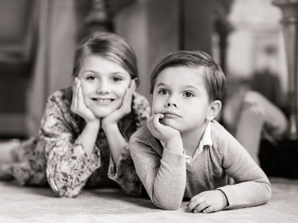 Zuckersüße Bilder der Kids aus dem schwedischen Königshaus