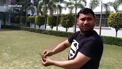 Aspiring scientist invents 'gun' earring for women's safety in northern India