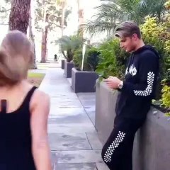 When you see someone you can't stand it and try to avoid it