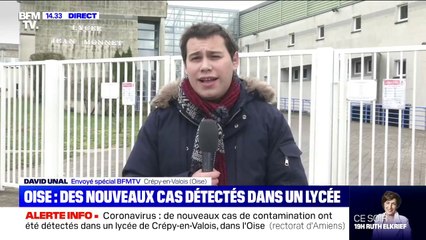 Download Video: Coronavirus: de nouveaux cas de contamination ont été détectés dans un lycée de Crépy-en-Valois dans l'Oise