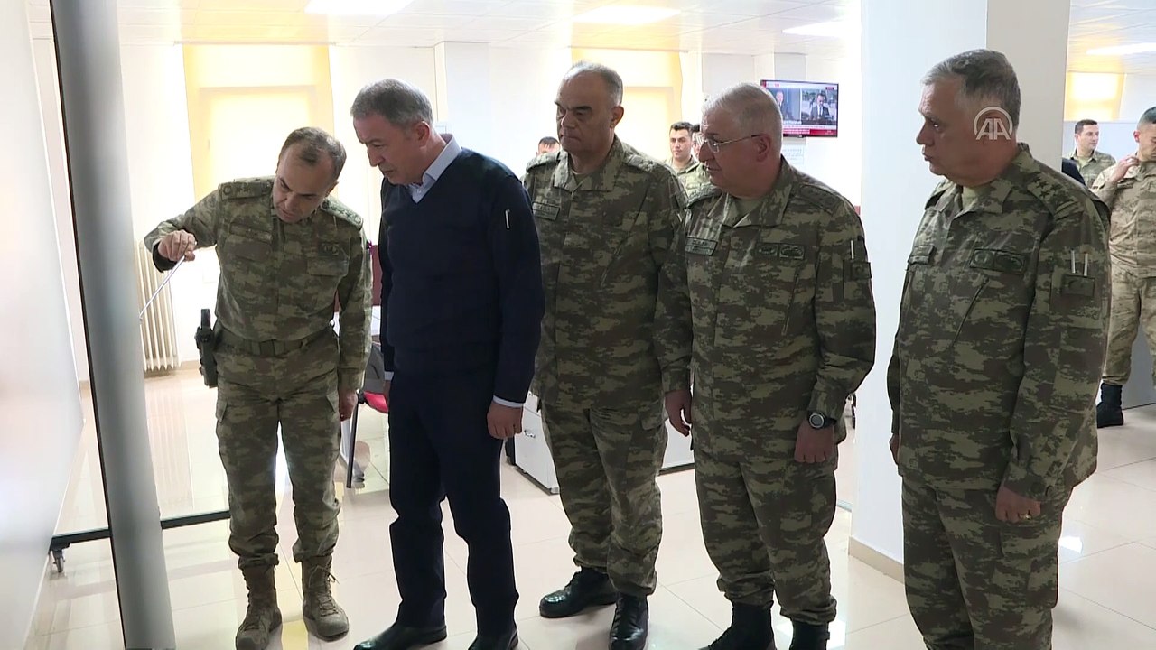 Bakan Akar 'Bahar Kalkanı Harekatı'nı değerlendirdi (2) - HATAY
