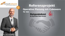 Referenzprojekt: Operative Planung mit Cubeware für den Blutspendedienst des Bayerischen Roten Kreuzes