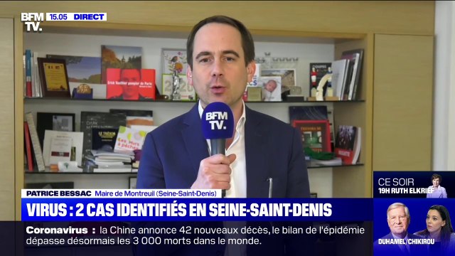 Coronavirus: Un professionnel de santé et l'un de ses enfants ont été détectés positifs , explique le maire de Montreuil