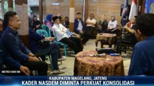 Jelang Pilkada 2020, NasDem Perkuat Konsolidasi di Magelang