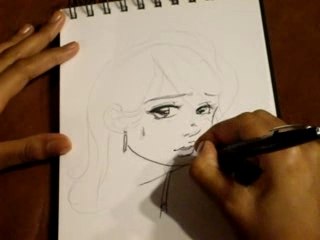 Doodlibop Draws A Pretty Lady