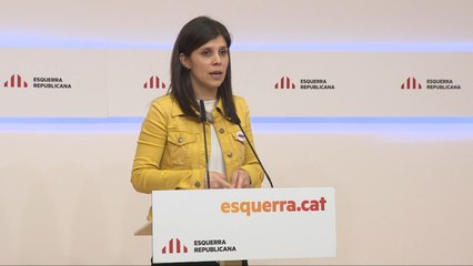 ERC: "Sería irresponsable negar el diálogo con el Gobierno"