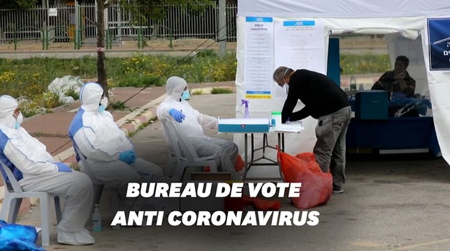 Voter en pleine épidémie de coronavirus, cela ressemble à ça