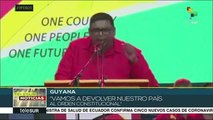 Dos fuerzas políticas se disputan la presidencia en Guyana