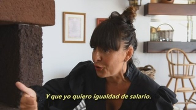 Candela Peña se posiciona en contra de las cuotas para mujeres en el cine