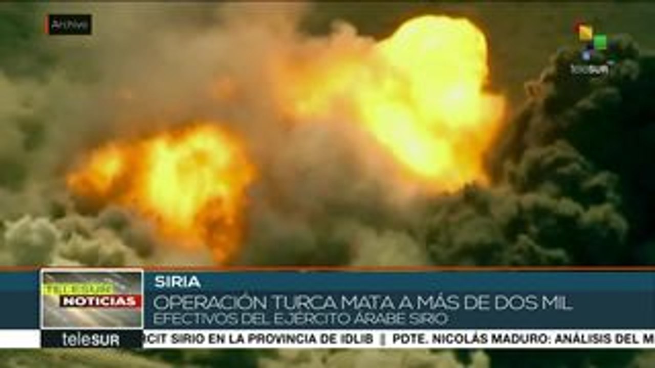 Abate Turquía a 2.000 soldados sirios en operativo