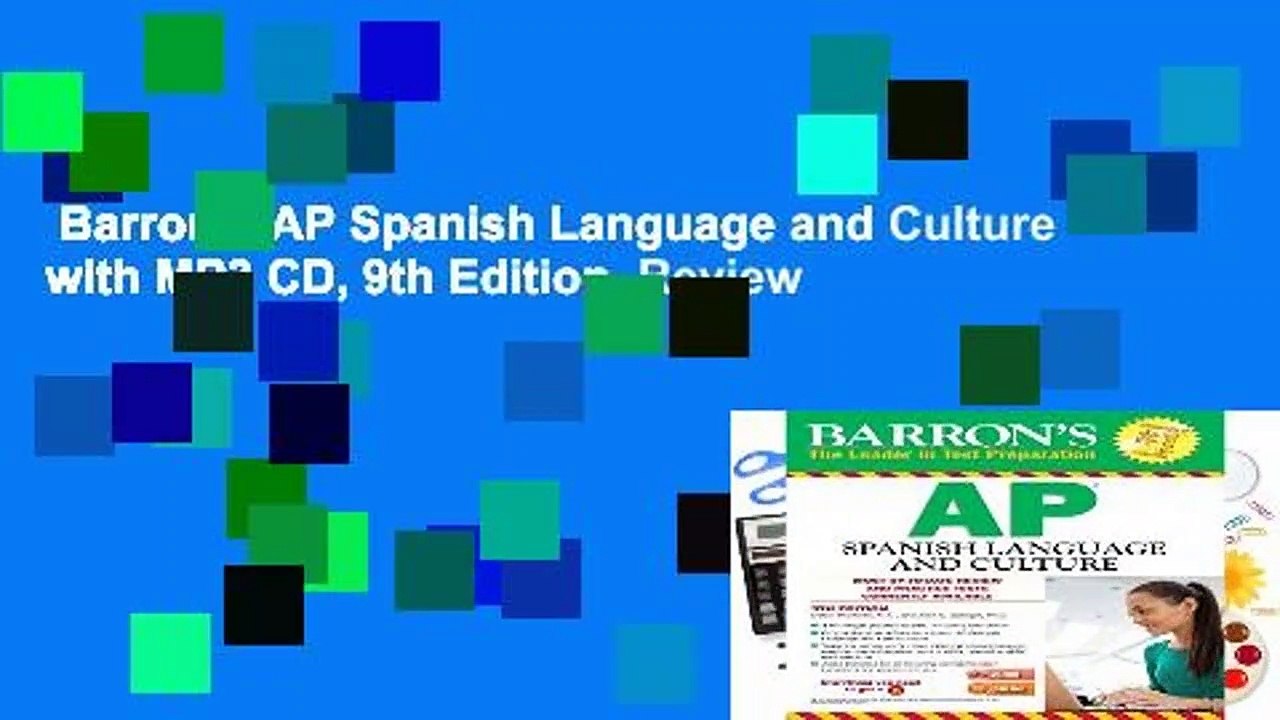 Barron s AP Spanish Language and Culture with MP3 CD, 9th Edition  Review