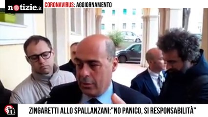 Download Video: Coronavirus in Italia, Zingaretti allo Spallanzani 