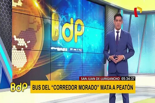 Av. Petit Thouars: agente de fiscalización resulta herido tras despiste de moto