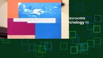 Creating Culturally Responsive Classrooms (Psychology in the Classroom) (Psychology in the