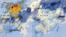 NASA Images Show China Pollution Decline From Economic Slowdown