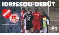 Mo Idrissou feiert Pflichtspiel-Debüt in Liga 6 | Rot-Weiß Darmstadt – Rot-Weiss Frankfurt (Verbandsliga)