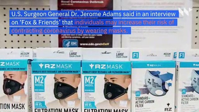 Masks May Increase Coronavirus Risk If Worn Improperly