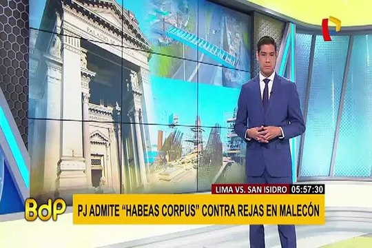Lima vs. San Isidro: próximo 18 de marzo será audiencia de hábeas corpus contra rejas en malecón