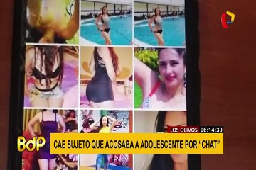 Los Olivos: cae sujeto que acosaba a adolescente por ‘chat’