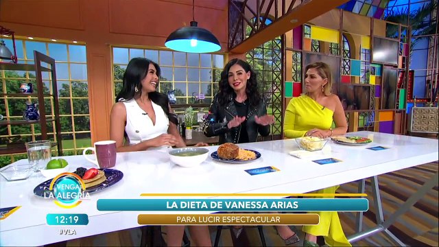 Dieta para tener un cuerpo espectacular como el de Vanessa Arias. | Venga La Alegría