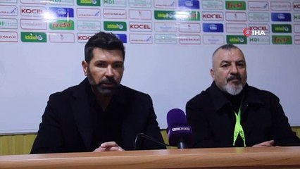 Giresunspor - Boluspor maçının ardından
