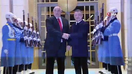 Cumhurbaşkanı Erdoğan, Bulgaristan Başbakanı Boyko Borisov'u kabul etti