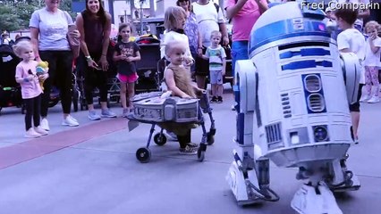 Adorable Toddler Shares Magical Moment with her Favorite Droid