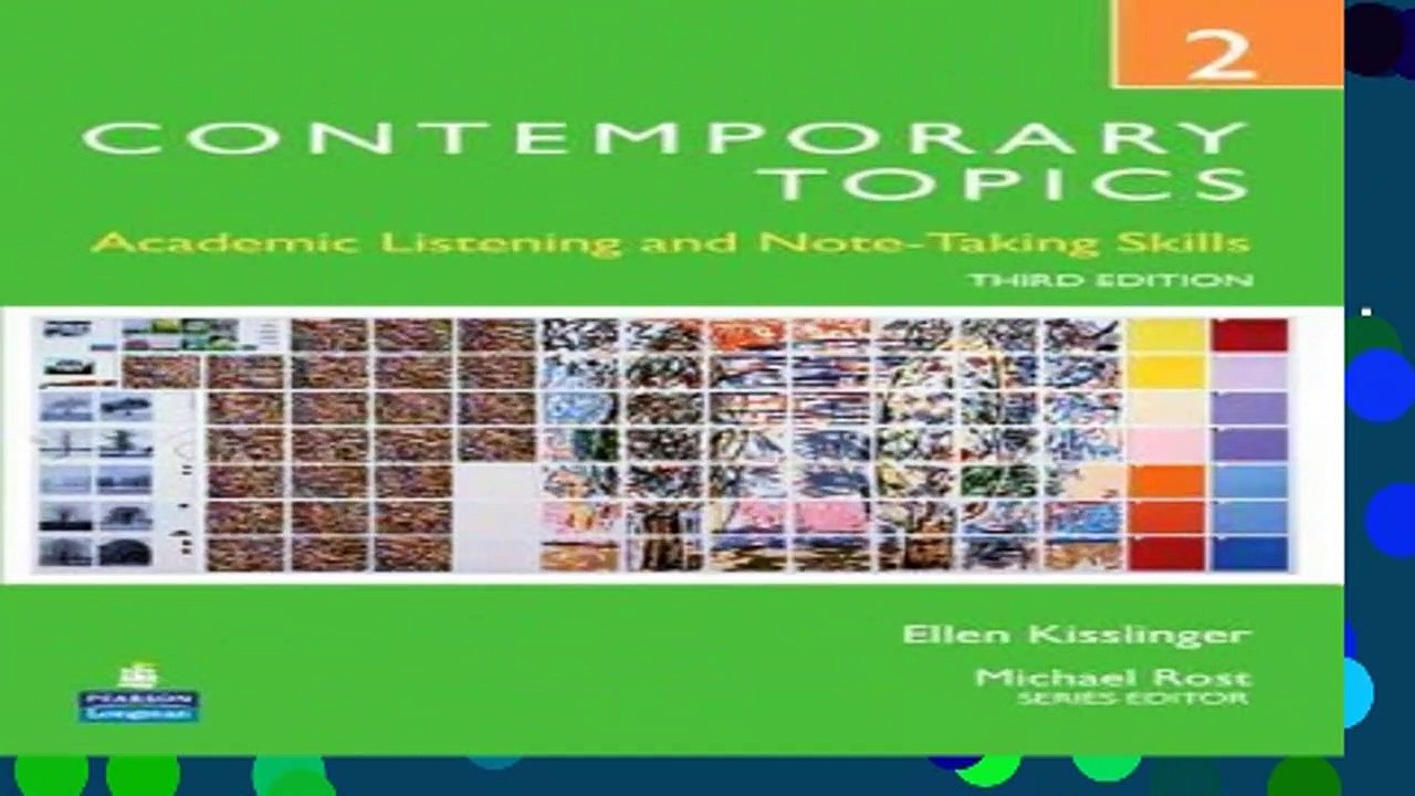 [B.O.O.K] Contemporary Topics 2: Academic Listening and Note-Taking Skills Full Pages