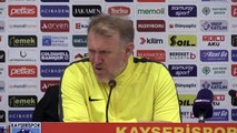 Hes Kablo Kayserispor - Göztepe maçının ardından