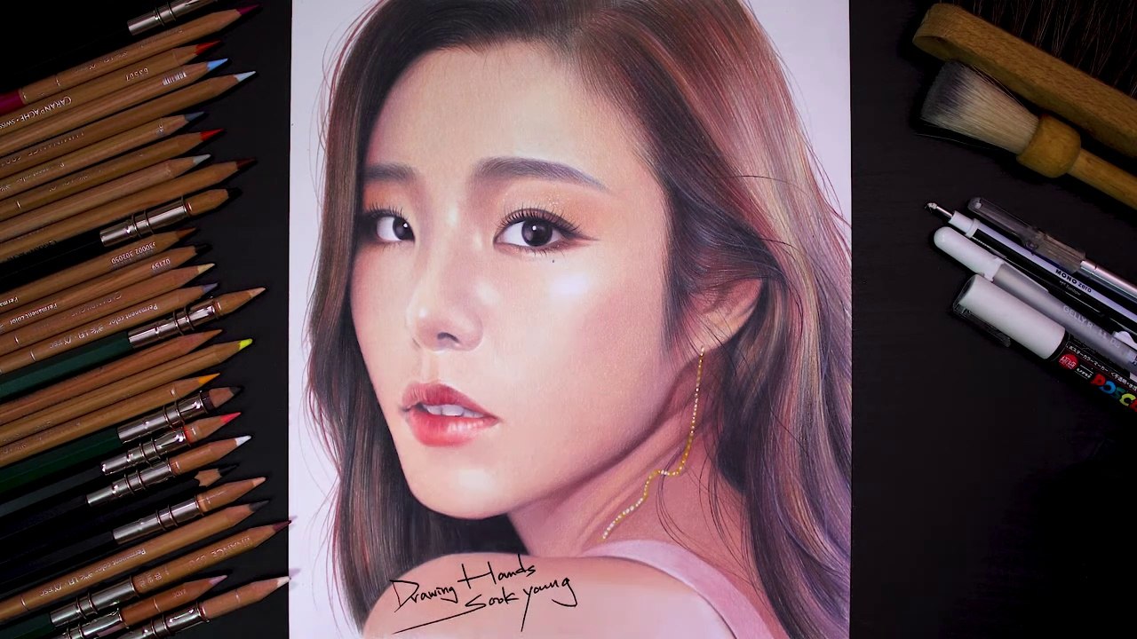 Drawing Mamamoo - Whee in[Drawing Hands] - Dailymotion