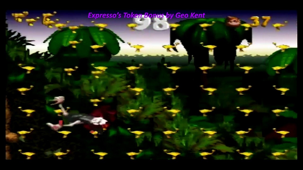 Donkey Kong Country-Expresso's Token Bonus