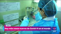 Hay más casos de Covid-19 en el mundo que en China: OMS