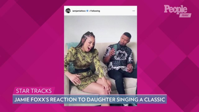Watch Jamie Foxx's Jaw Drop Listening to Daughter Corinne Sing Alicia Keys' 'Empire State of Mind'