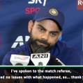 Kohli loses his cool after New Zealand defeat