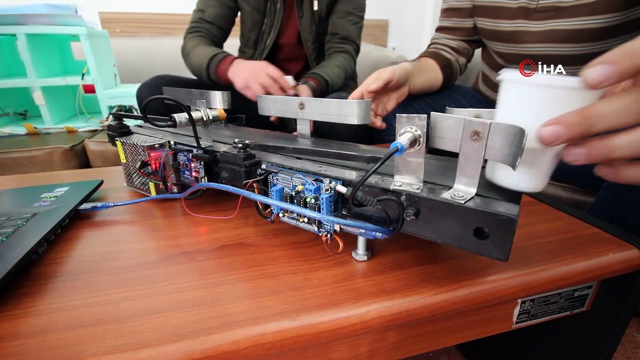 Üniversite öğrencisinden yerli ve milli katı atık ayrıştırma sistemi