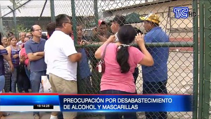 VIDEO | Preocupación por desabastecimiento de alcohol y mascarillas