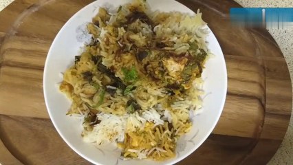chicken dum biryani in pressure cooker
