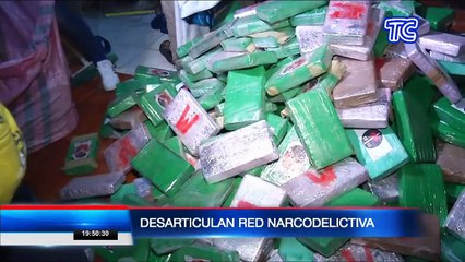 VIDEO | Incautan gran cargamento de droga al sur de Guayaquil