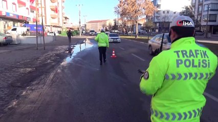 Aksaray’da işçi ve öğrenci servislerine sıkı denetimde