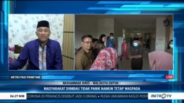 Wali Kota Depok Imbau Warga Tetap Waspada Namun Tidak Panik