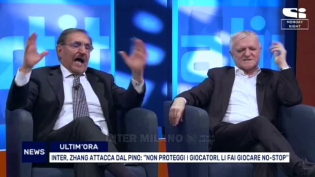LA RUSSA: CHISSÀ PERCHÈ DAL PINO HA DANNEGGIATO SOLO L'INTER ed irrompe Zhang...