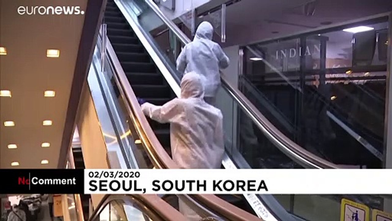 Südkorea: Sprühen gegen Covid-19