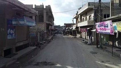 Drone images: Destruction in Syria's Idlib province